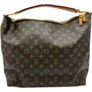 Louis Vuitton Sully Brown Monogram Shoulder Bag